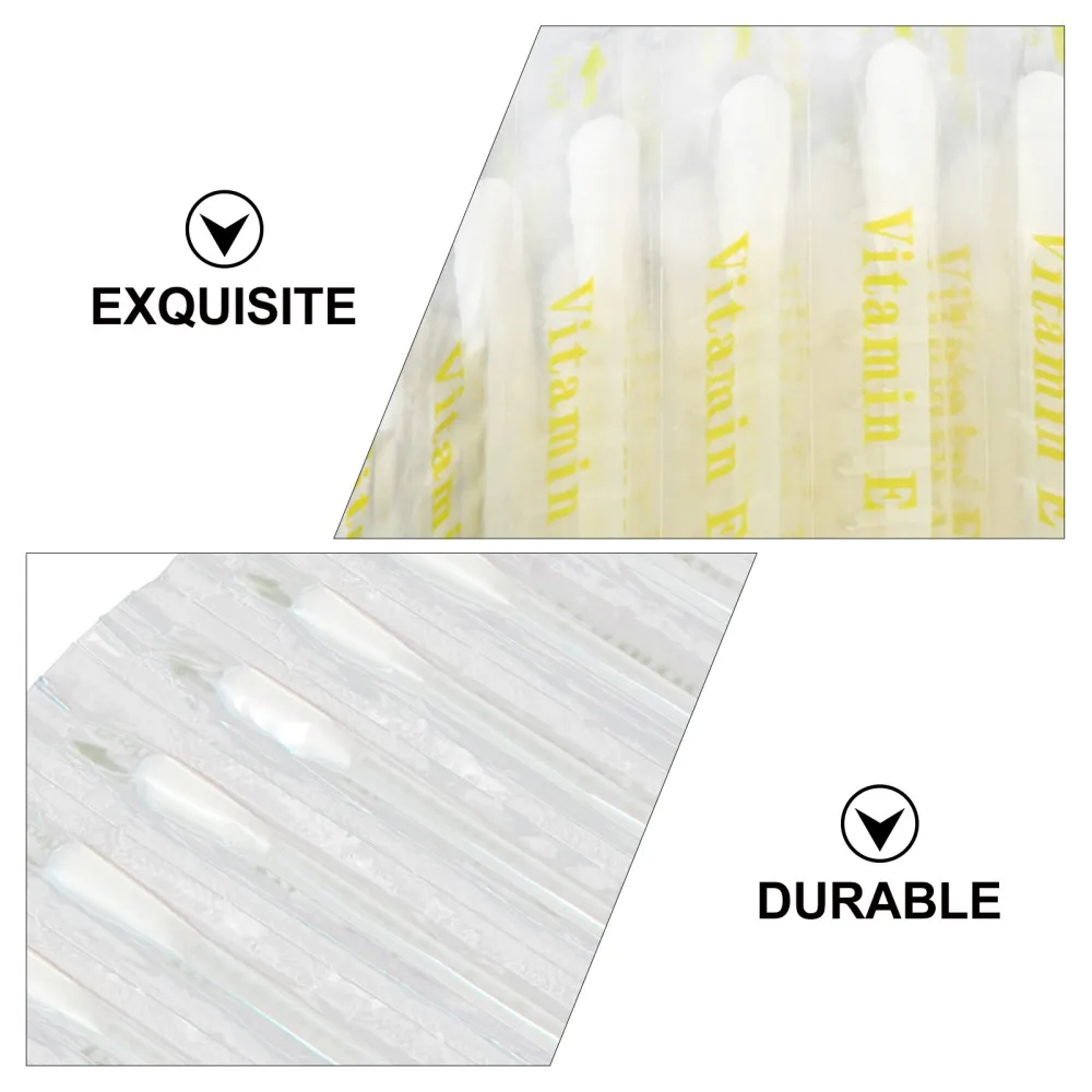 

100Pcs Vitamin E Cotton Swabs Disposable Applicators for Lip Gum and Teeth