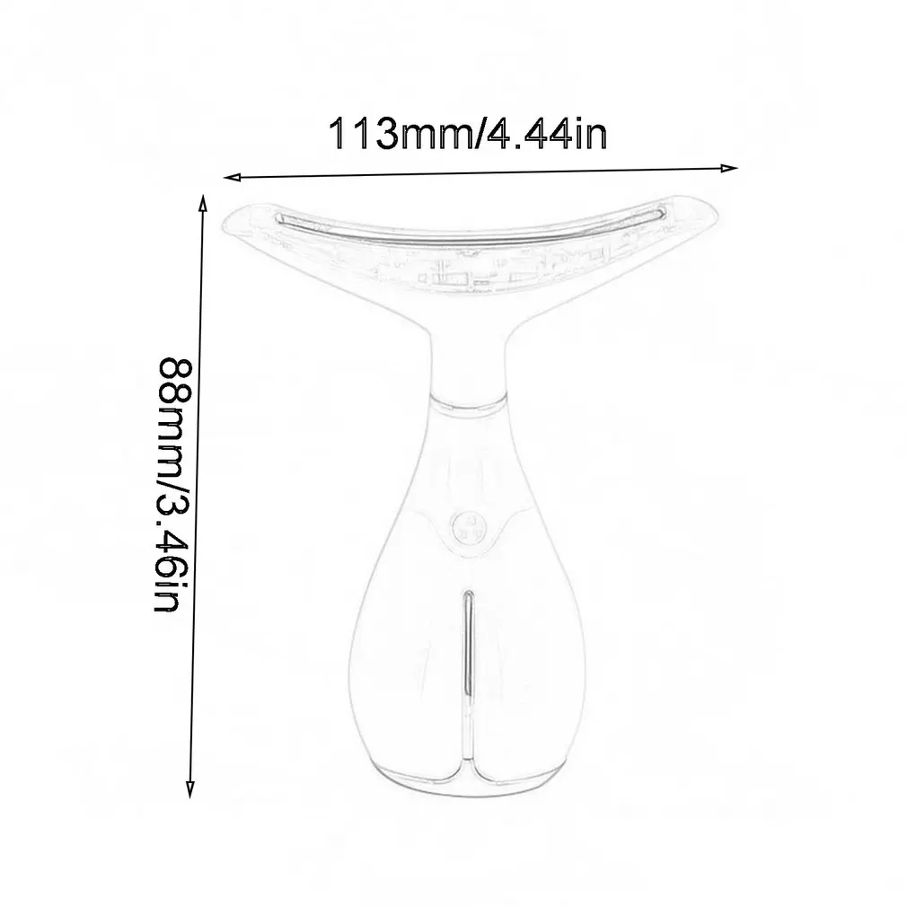 

Neck Care Beauty Neck Apparatus Artifact Double Chin Neck Removal Device LED Anti-wrinkle Neck Care Tool