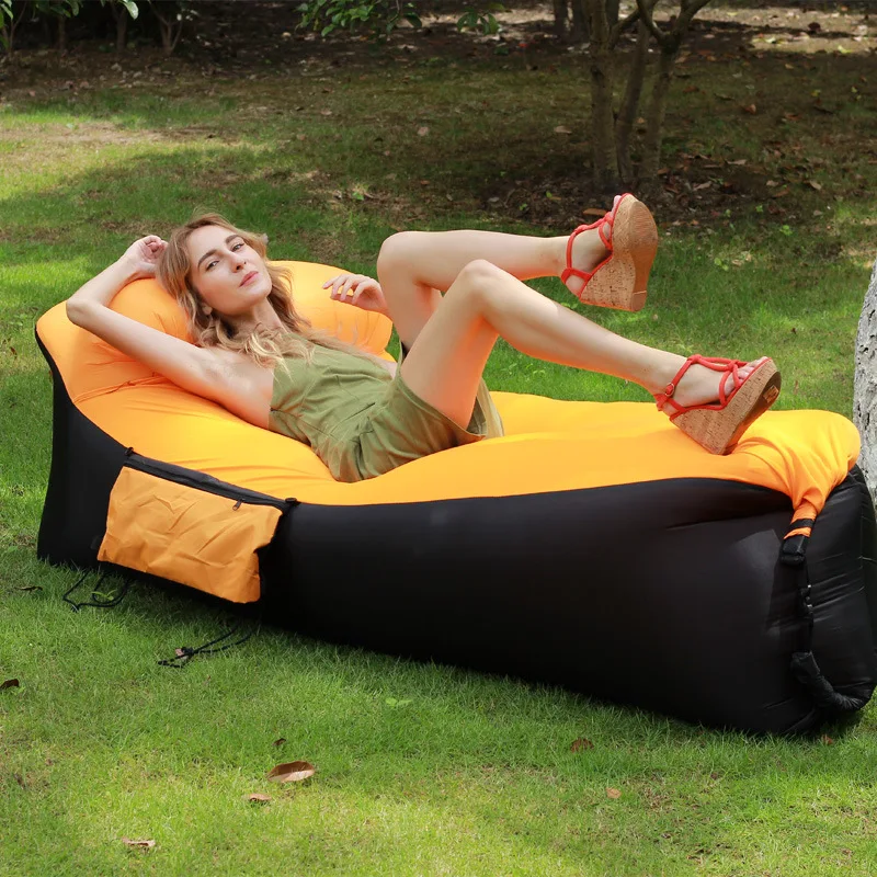 Надувной диван-подушка для использования в помещении и на улице кемпинга парка