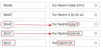 Аккумулятор для телефона BM47 для Xiao mi Red mi 3 3S 3X4X3 pro Note 3 5 5A Pro mi 5X BM46 BN31 BN45 Сменные Аккумуляторы