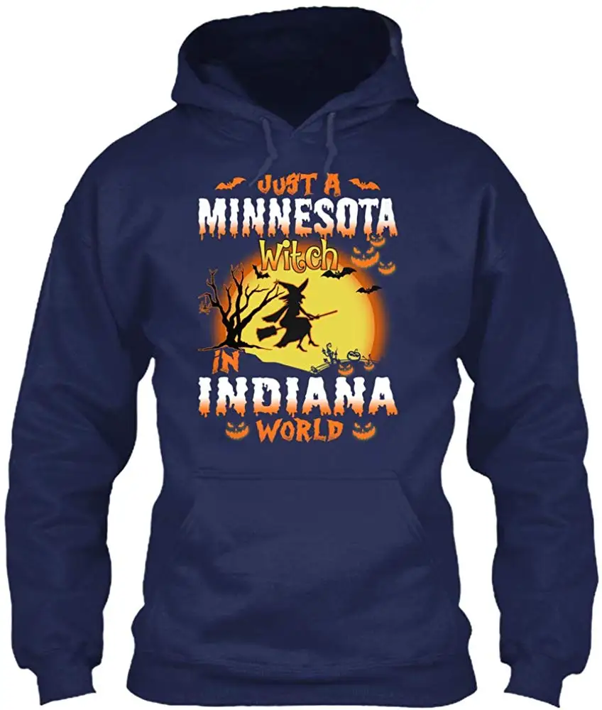 Просто ведьма из Миннесоты в Индиане. Толстовка-Gildan 8 унций - Цена: 