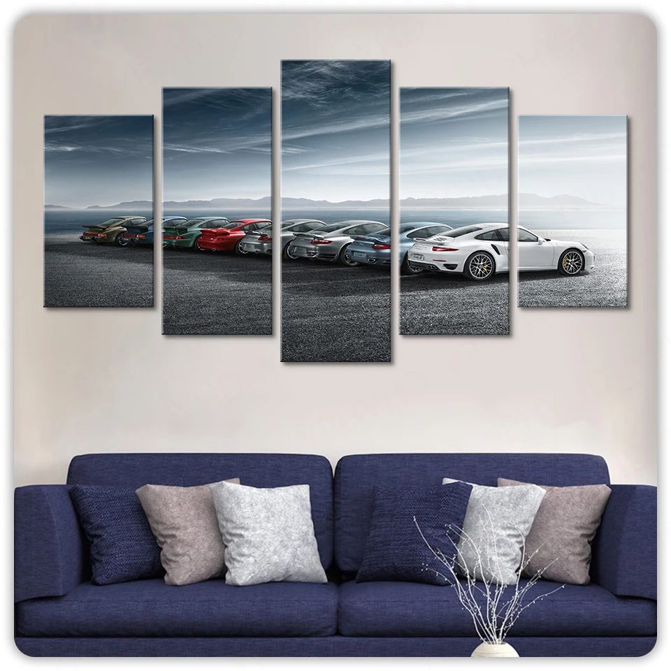 

HD Printed Sports Car Painting on Canvas Room Decoration Print Luxury Car Poster Picture Canvas Wall Art Painting