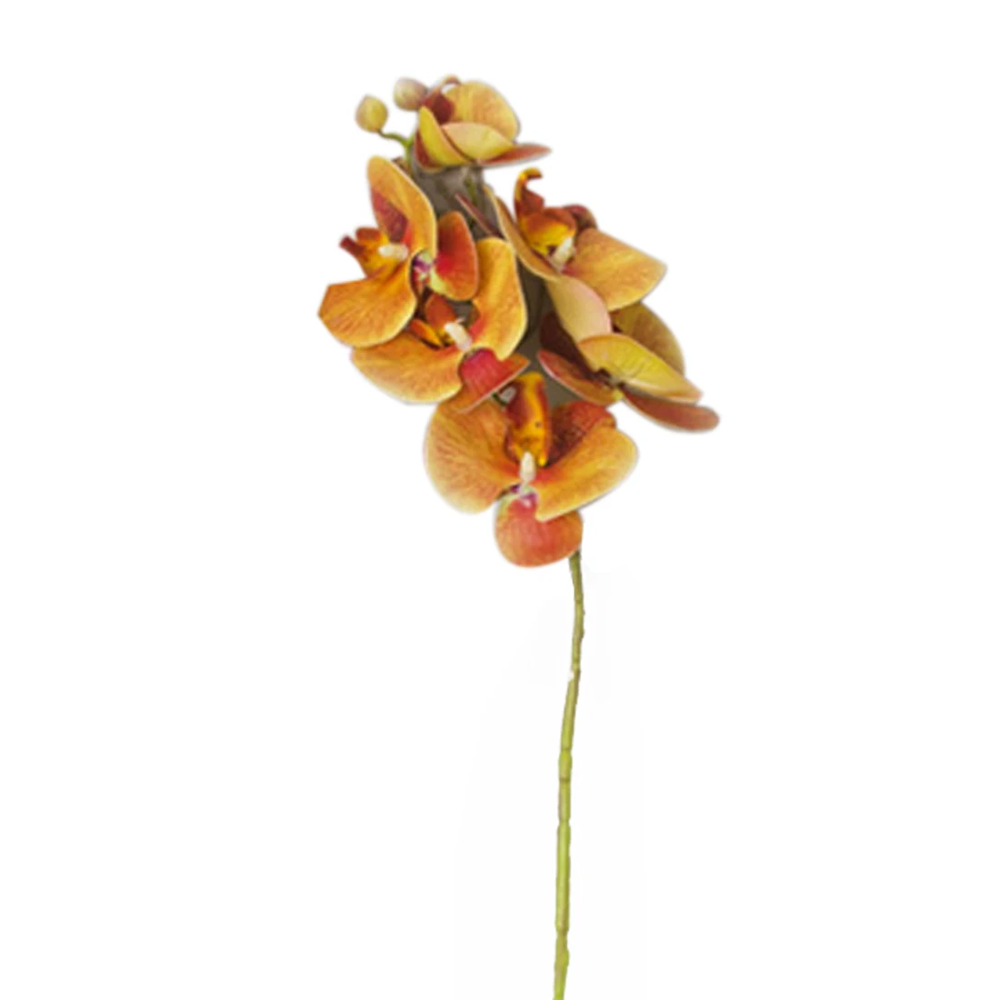 4 1 шт. DIY 3D искусственная Орхидея, Бабочка Цветы Орхидея декоративные цветы материал цветок украшение съемки реквизит - Цвет: 4