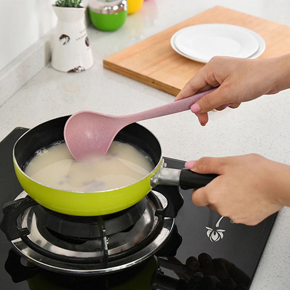 Suspensibility экологически-безопасные соломинки зеленый Кухня посуда цельнокроеное