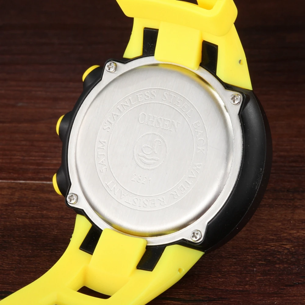 Цифровые светодиодные спортивные наручные часы для мужчин и женщин модные