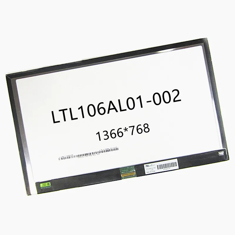 

LTL106AL01-002 LTL106AL01 002 10.6" 1366*768 LVDS 30 PINS 50% NTSC LCD Screen matrix repalcement panel