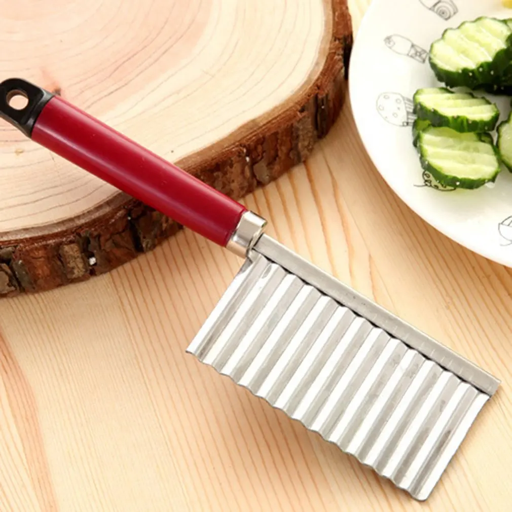 Креативный Многофункциональный резак для картофеля Шелковый волнистый прочный