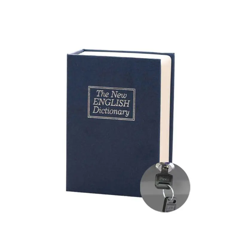 Секретная книга секретная скрытая коробка с ключом для хранения ювелирных