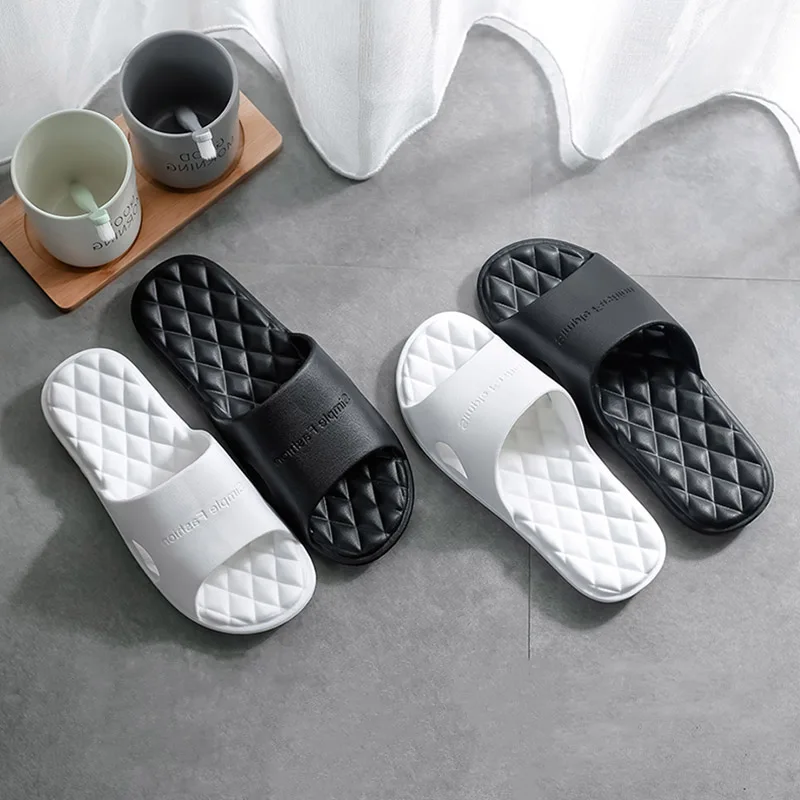 

Slippers for Men Fashion Summer Solid Color Casual Home Slipper Shoes Eva Non-slip Shoes Beach Slides shower slippers
