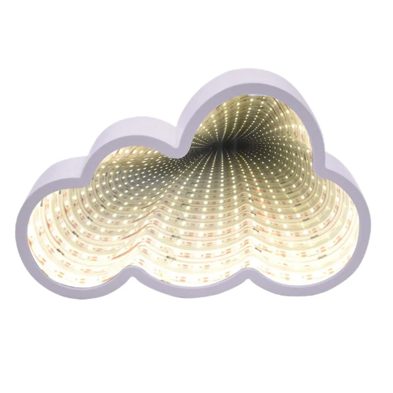 Акция! 3D креативный ночник с облачными звездами милое сердце светодиодный