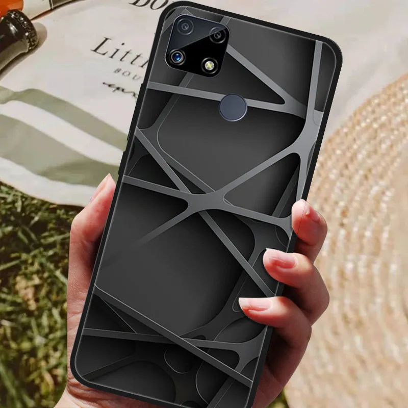for realme c25s case silicon back cover phone case for realme c25s rmx3195 c 25s c25 s cases realme c25s soft bumper coque free global shipping