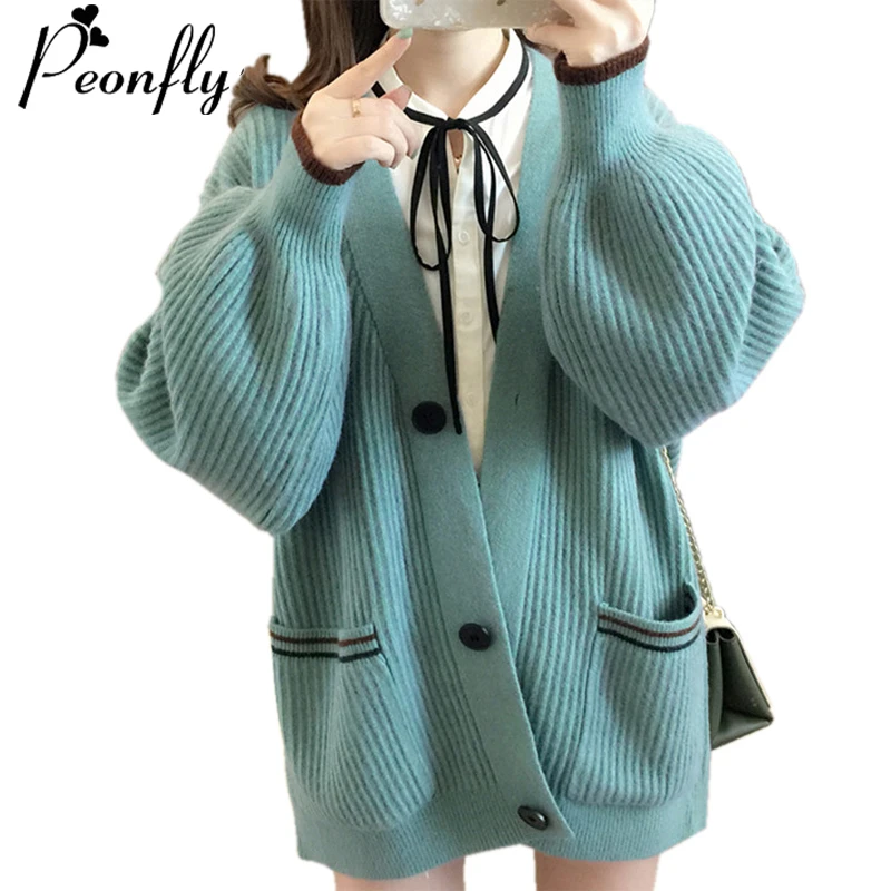 Кардиган женский вязаный оверсайз с длинным рукавом однотонный розовый желтый