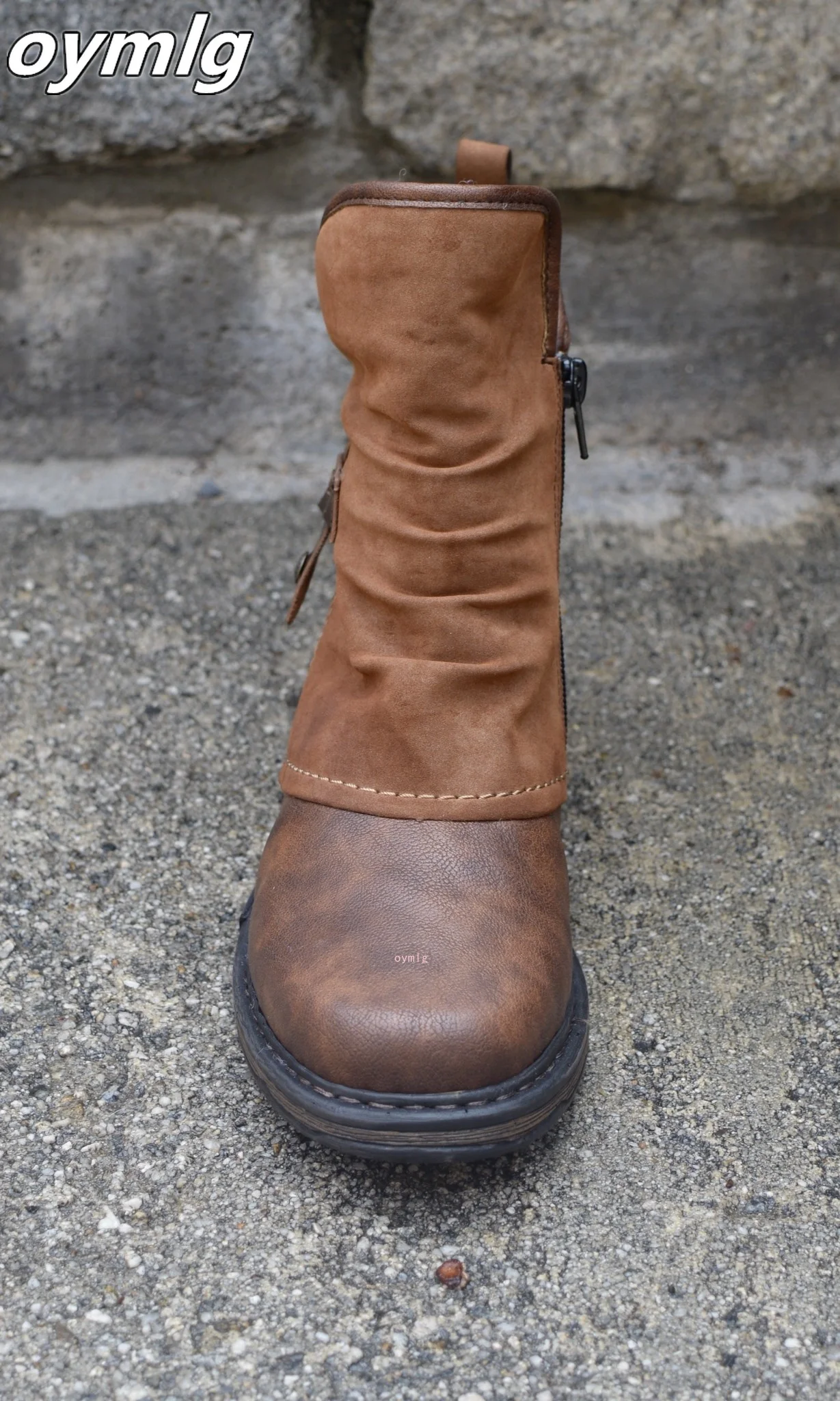 

2020 Warm Women Ankle Boots Leather Boots Ladies Soft Plush Shoes Winter Boots Females Casual Shoes For Woman botas de muje