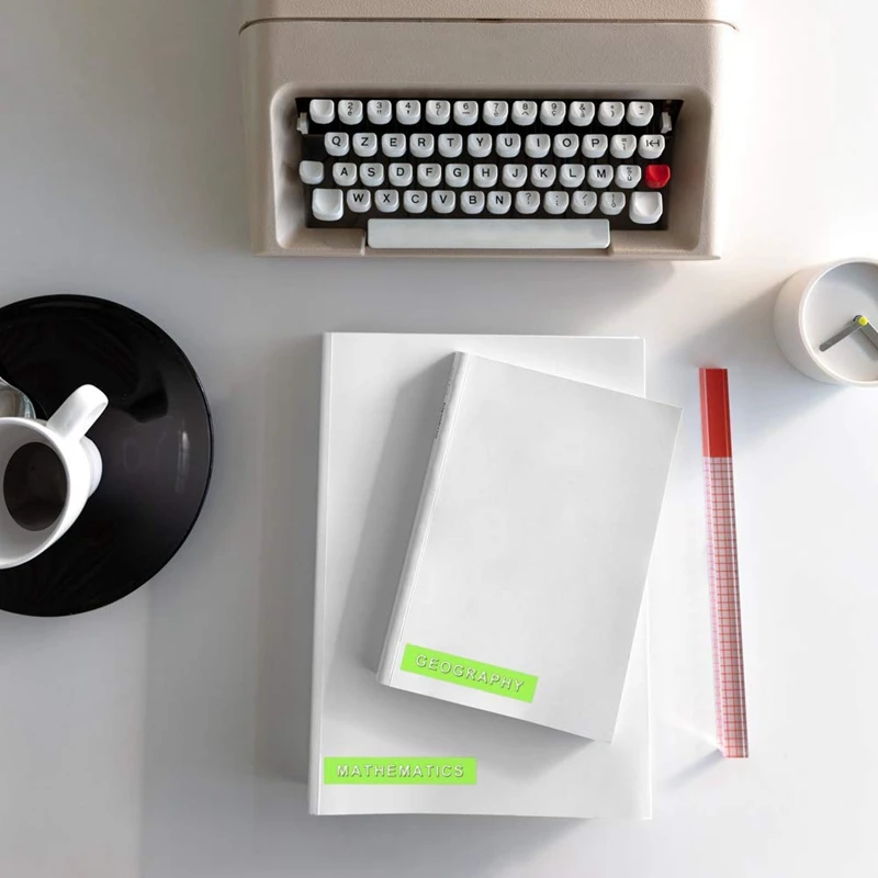 

6 Roll Embossing Label Maker Tape 3D Plastic 9mm x 3Meter Embossing Label Tape White on Black/ Clear/ Silver/ Gold/Fluorescent P