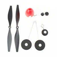 landing gear propeller set for wltoys xk a220 p40 rc plane airplane aircraft spare parts accessories