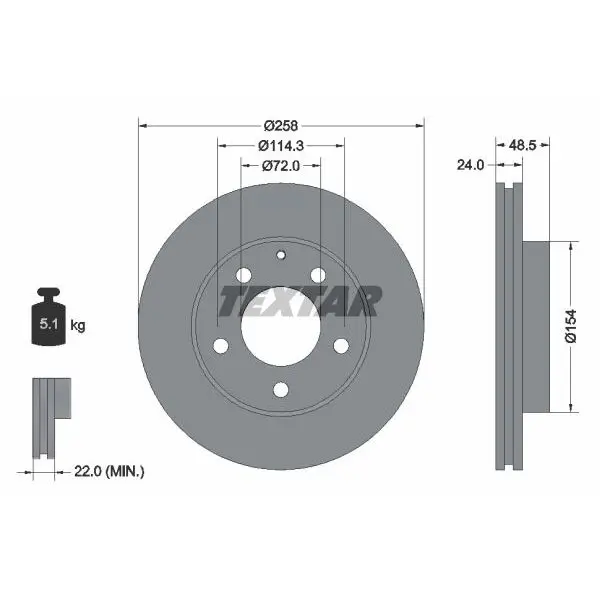 Диск Тормозной Передний Киа Рио Купить