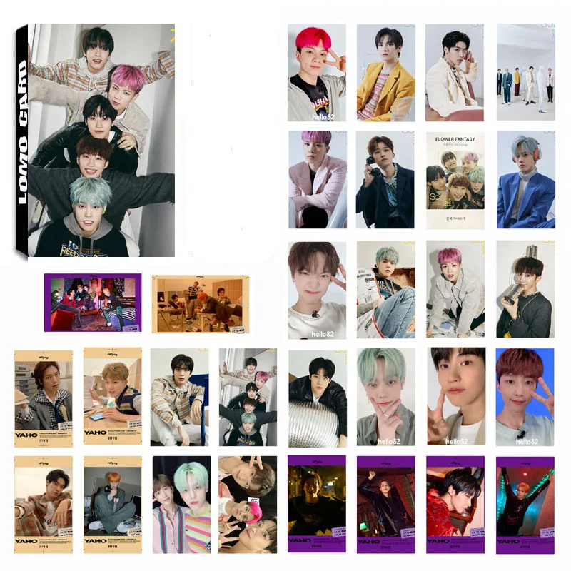 Альбом KPOP AB6IX N.Flying 30 шт./компл. 101 альбом EXO 17 открыток из ПВХ самодельный плакат
