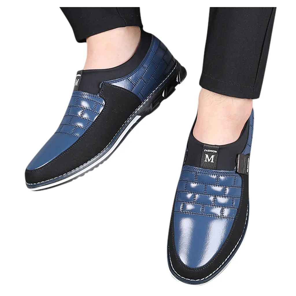 Классические деловые мужские классические туфли Модные Элегантные Формальные