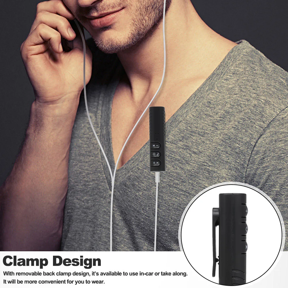 Беспроводной Bluetooth 4 1 аудио приемник Музыкальная Коробка адаптер Hands free