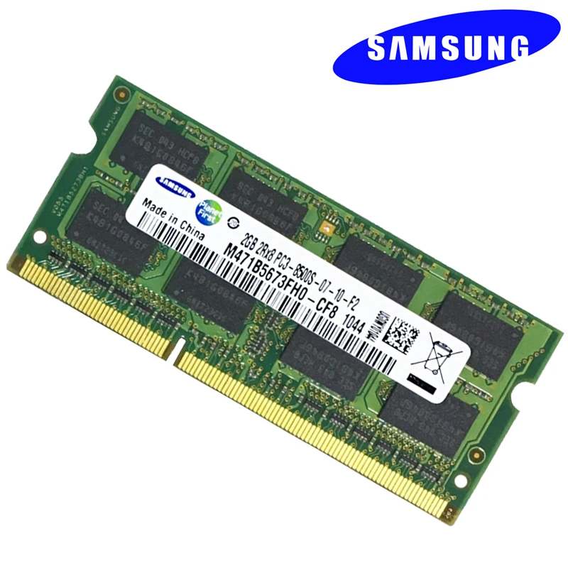 SAMSUNG оперативная память DDR3 PC3 2G 8500S ноутбук ddr3 1066 МГц pc3 Memoria DRAM Stick для ноутбука