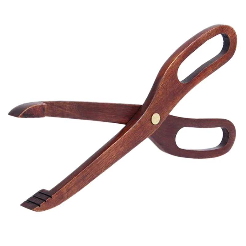 

Многофункциональные деревянные щипцы для барбекю, деревянные щипцы для еды, кухонные щипцы для еды, десертные кондитерские изделия хлебные...