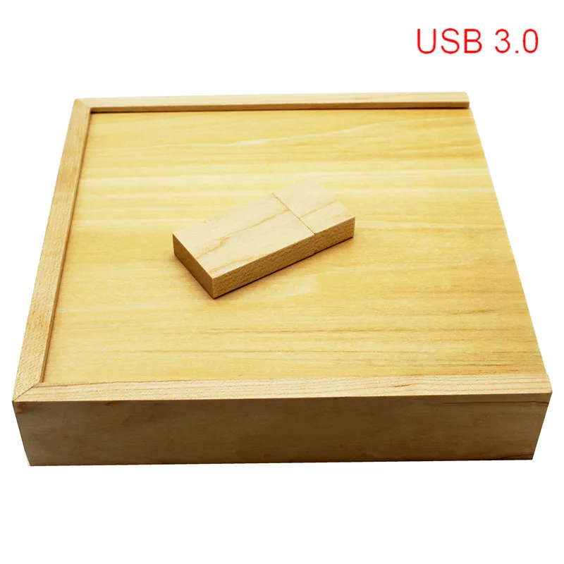 TEXT ME фотография на заказ логотип деревянный+ коробка usb флэш-накопитель 4 ГБ 8 ГБ 16 ГБ 32 ГБ клен usb 3,0 деревянный
