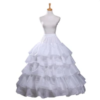 wedding accessories ruffled petticoat lace up lace skirt petticoat with banquet prom dress