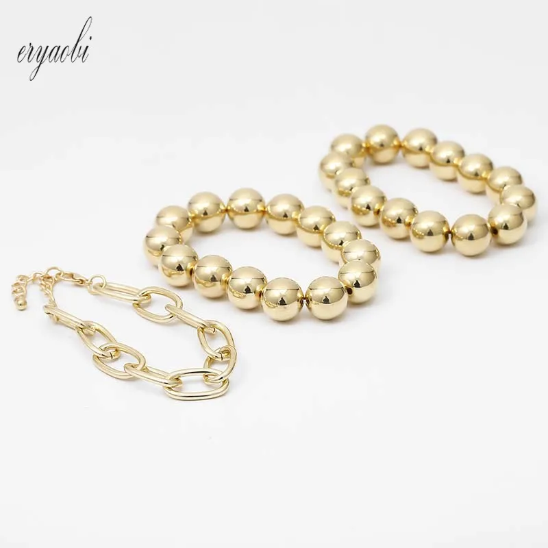 Er Yao Bi 2020 модный браслет в стиле хип хоп преувеличенный мяч женский