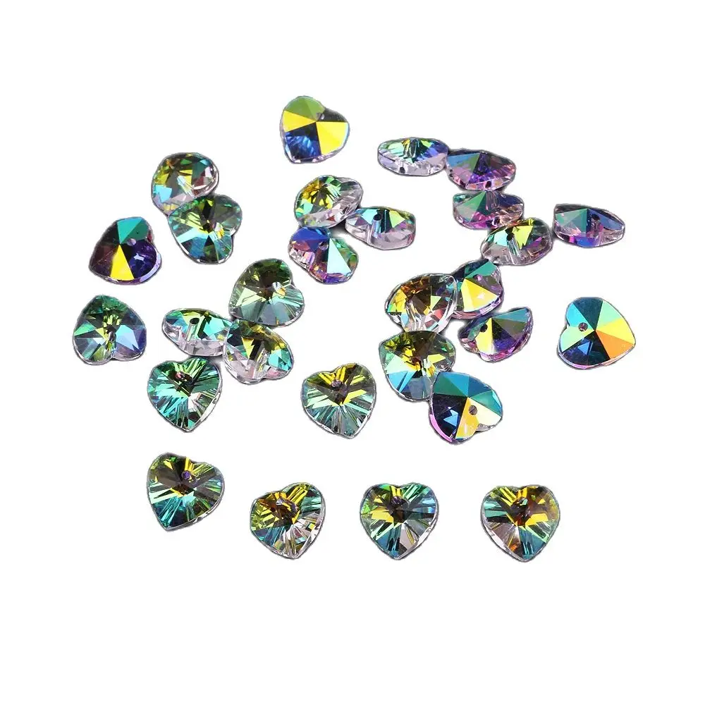 

Хрустальные бусины в одном отверстии, 20 шт.