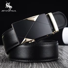 Мужской кожаный ремень JIFANPAUL с автоматической пряжкой в Корейском стиле