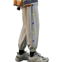 trend mens cargo pants elastic waist streetwear jogging pants men comforable casual men hip hop clothing trousers