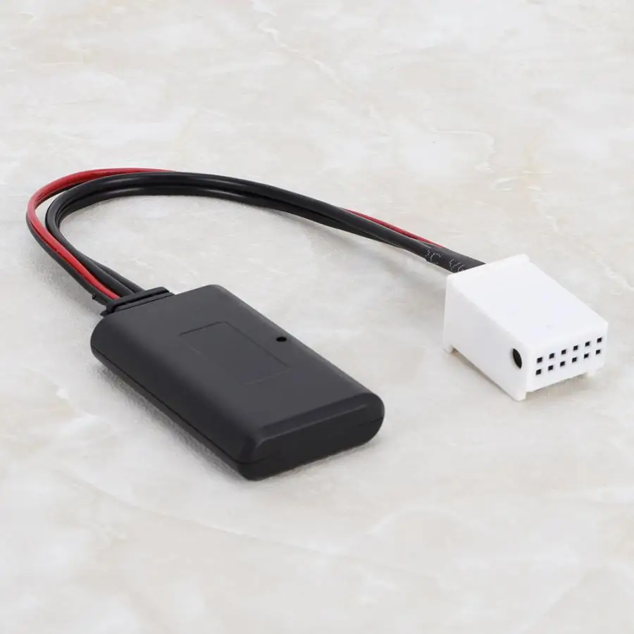 12Pin Bluetooth модуль Беспроводной Радио стерео кабель AUX адаптер подходит для Citroen C2 C3 C4 C4 C6 C8 для peugeot 207 307 308 407