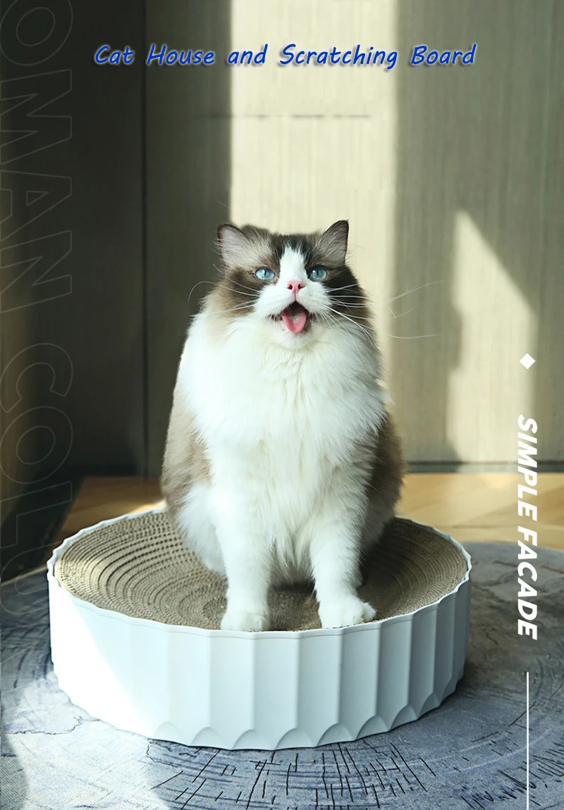 

Cats Toys Fidget Toy Scratch Board Multifuctional Litter Paper High Density Furniture Nails Claw Grinding Beds Pet Accessories