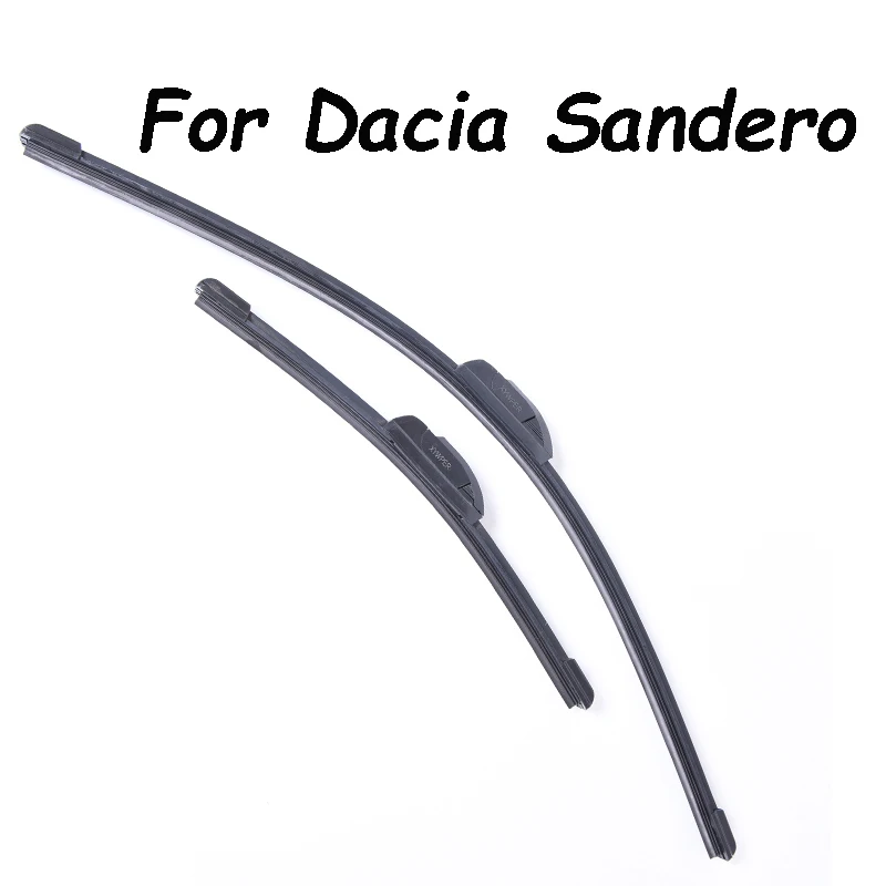 

Front Wipers Blades For Dacia Sandero From 2007 2008 2009 2010 2011 2012 2013 2014 To 2018 Car Accessories Windshield Wipers
