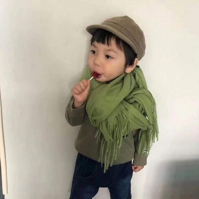 Женский зимний шарф mcmo высококачественный брендовый теплый подходящий ко всему