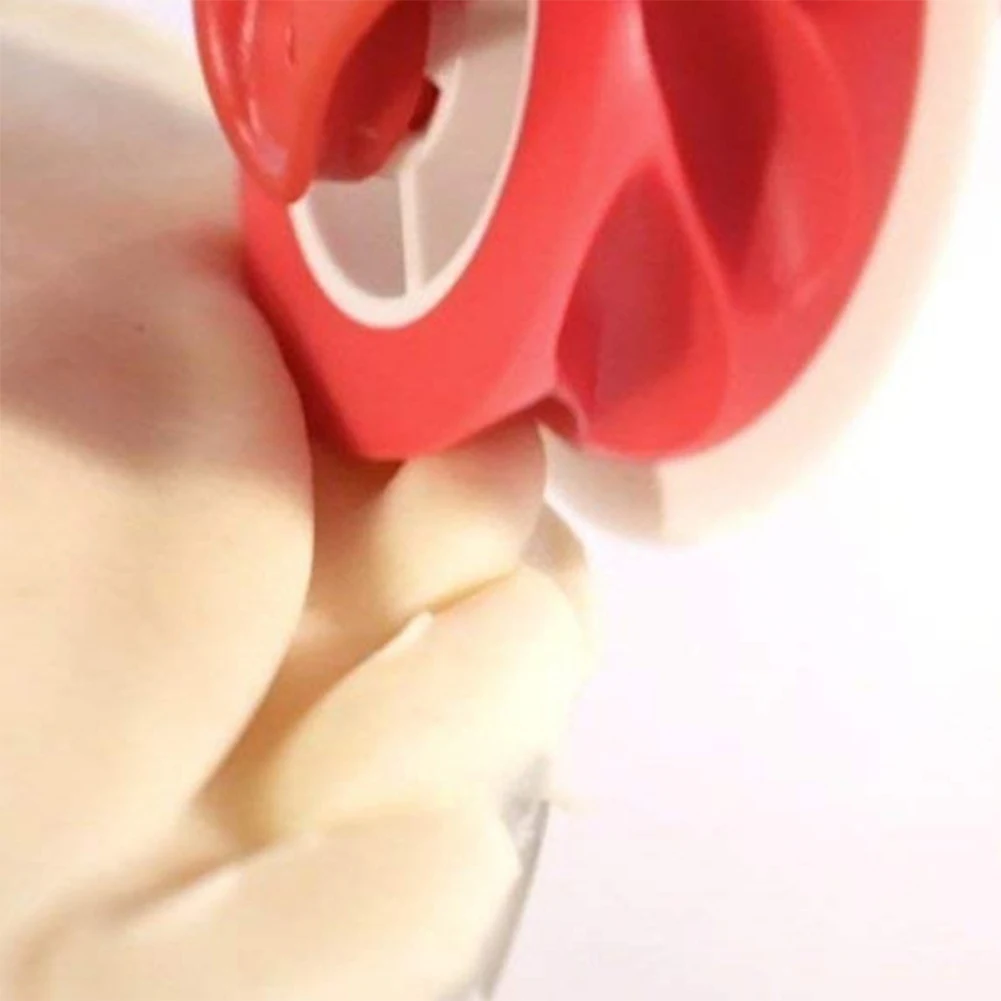 Пицца выпечка корка DIY пластик ржавчина ручная лапша резак нож ролик для теста