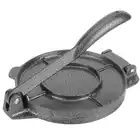 Пресс-форма для тортильи, 6,5дюйма, инструменты для прессования теста, кухонные принадлежности, серый пресс, плоское основание, инструмент для выпечки