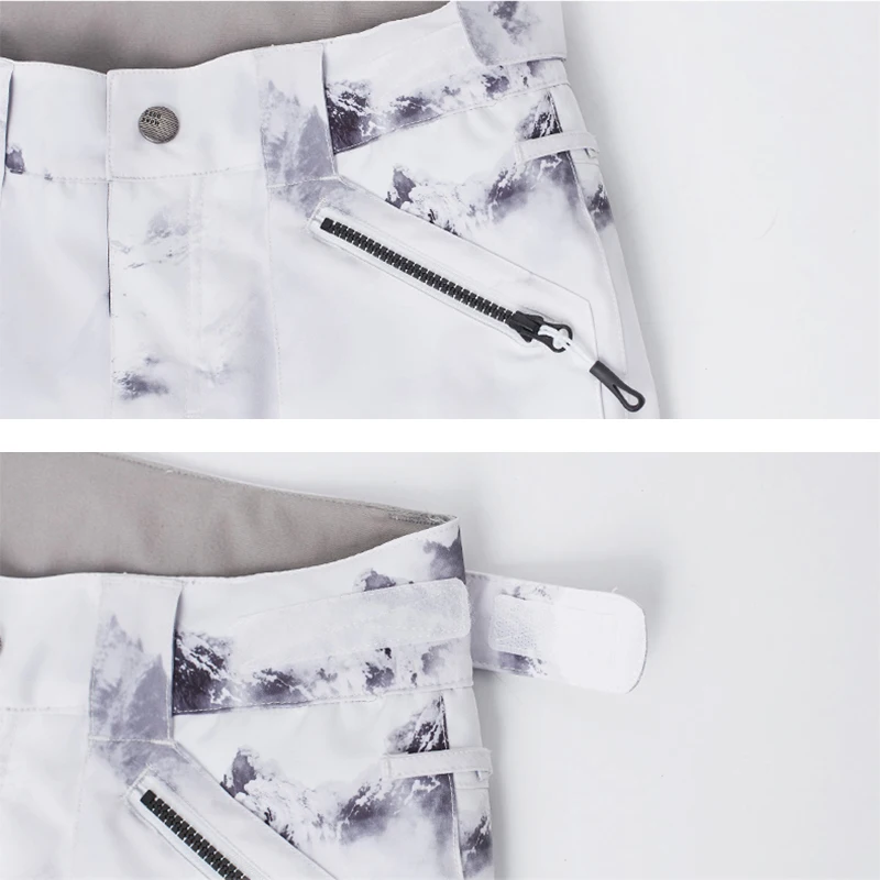 Зимние лыжные штаны GSOU женские водонепроницаемые дышащие для сноуборда зимние