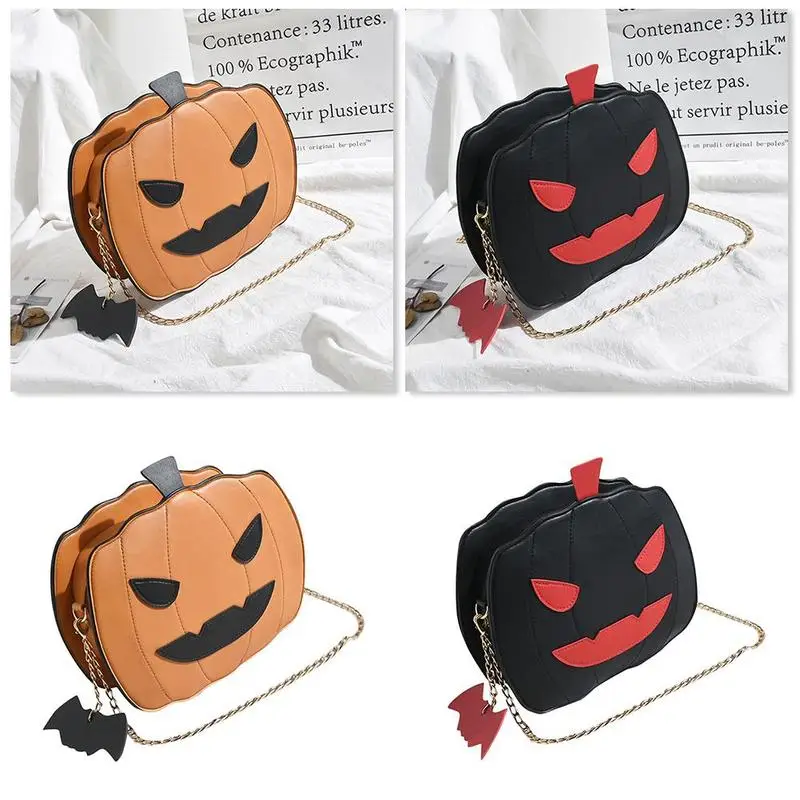 

Funny pumpkin bag
