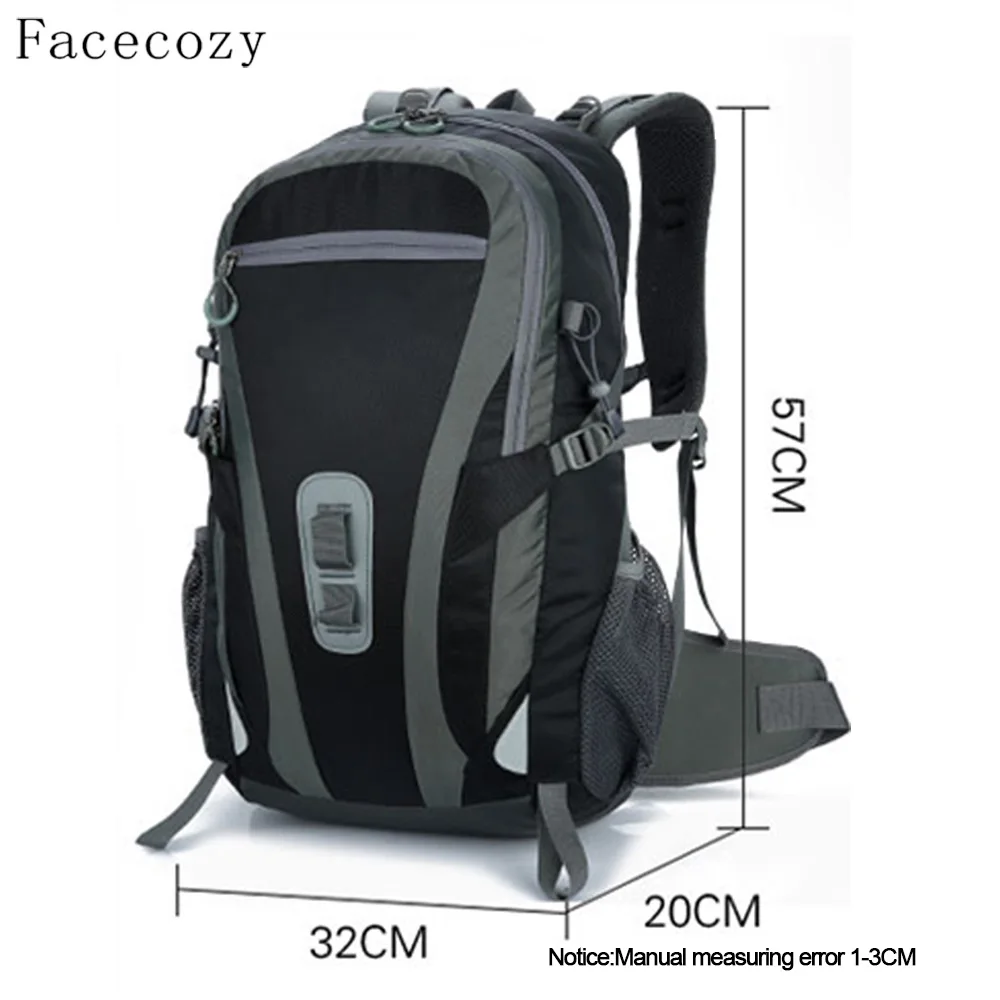 Многофункциональный походный рюкзак Facecozy для мужчин и женщин дорожные Рюкзаки 40