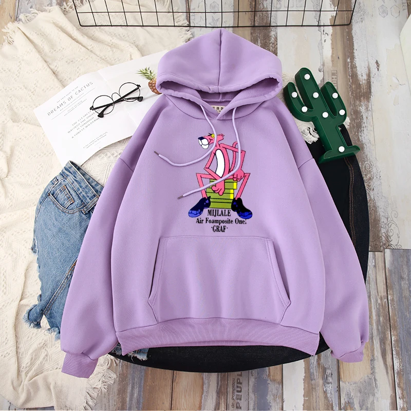 Thick Shellsuning толстовки с мультяшным принтом, Женская корейская мода, Осень-зима, толстовки с капюшоном, Harajuku, забавная женская одежда Kawaii - Цвет: Thick