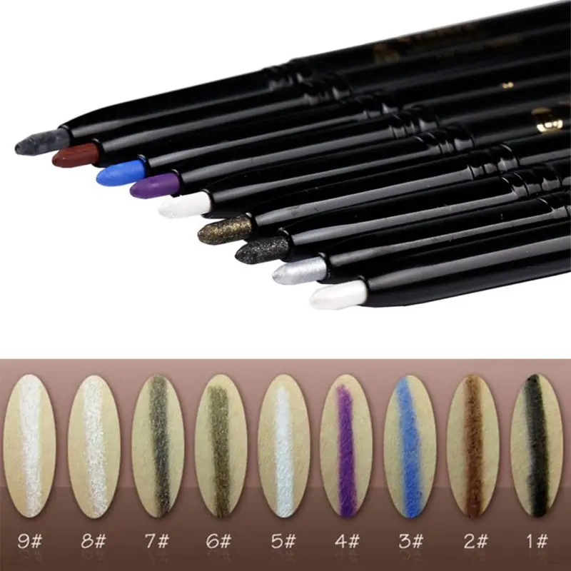 1 шт. матовая подводка для глаз карандаш Палетка макияжа кисти водостойкая