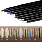 1 шт. матовая подводка для глаз, карандаш, Палетка для макияжа, кисти для макияжа, водостойкая гелевая ручка, подводка для глаз