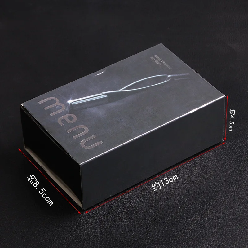 Автомобильный брелок первого поколения Датская цепь черный титан золотистый для