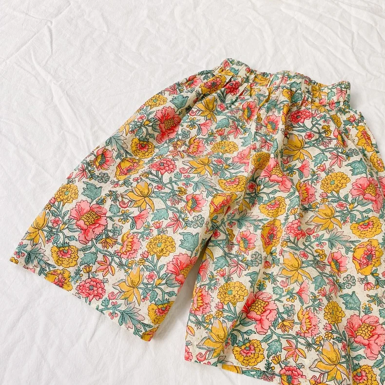 

Kids girls Wide leg pants 2021 summer fashion children loose casual trousers 9 pants girl treasure teenage girls clothing