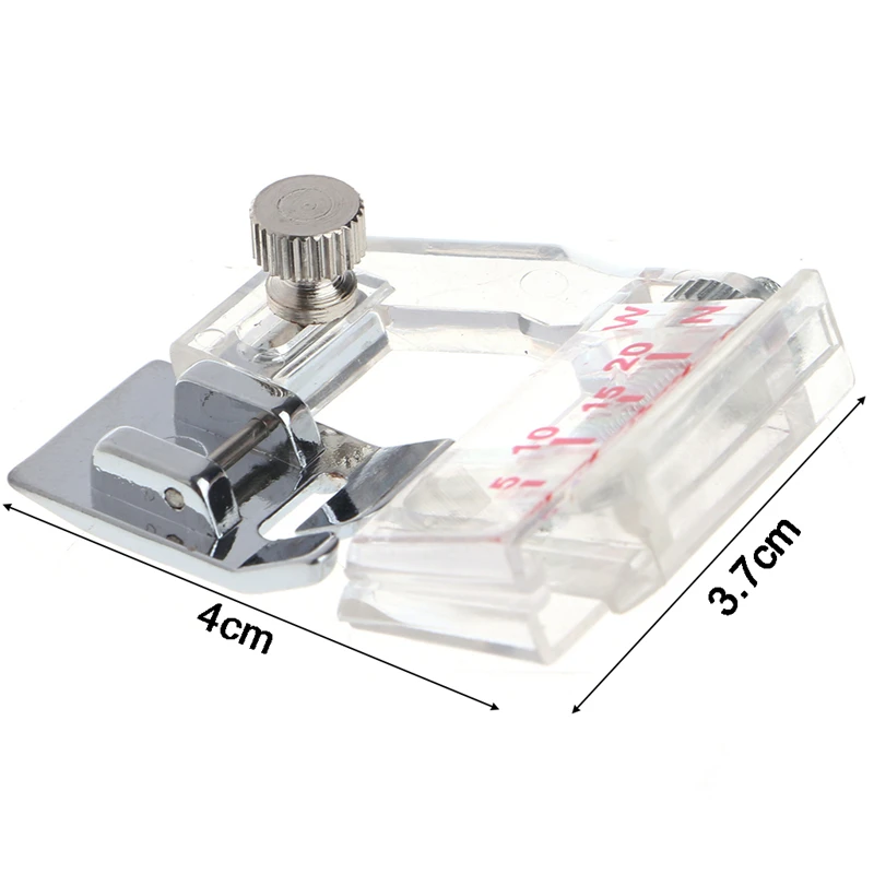 

Snap-on Ajustable Bias Binding Binder Presser Foot For Domestic Sewing Machine