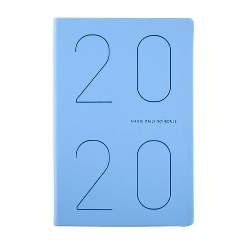 Agenda A5 2020 ежедневник календарь записная книжка портативный ежемесячный