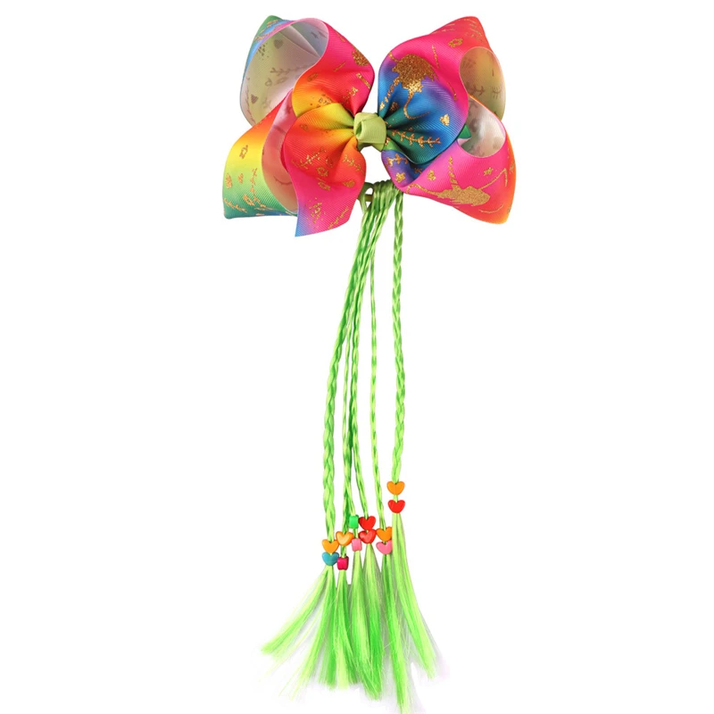 Carter Lisa Новые Девушки Большой размер красочные парики конский хвост волосы