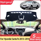 Для Hyundai Santa Fe 2013 2014 2015 2016 2017 2018 DM IX45 анти-скольжения Мат панельная крышка ковры приборной аксессуары