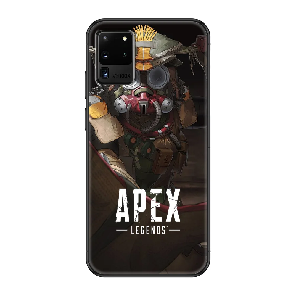 

Game Apex Legends Phone case For Samsung Galaxy S 3 4 5 6 7 8 9 10 E Plus Lite Edge black fashion back art coque soft